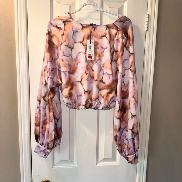 Dynamite watercolour crop top - Picture 3 of 3